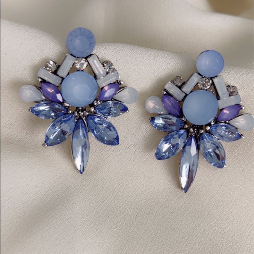 Blue oasis earrings